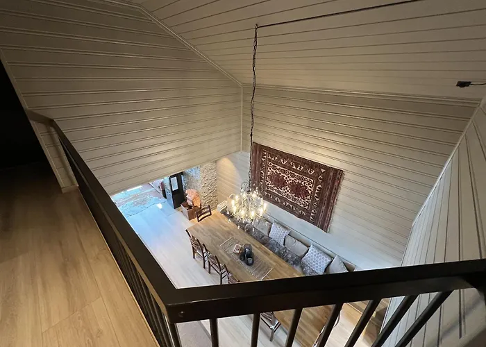 別荘 Large Balcony With Panoramic Mountain Views Beitostolen